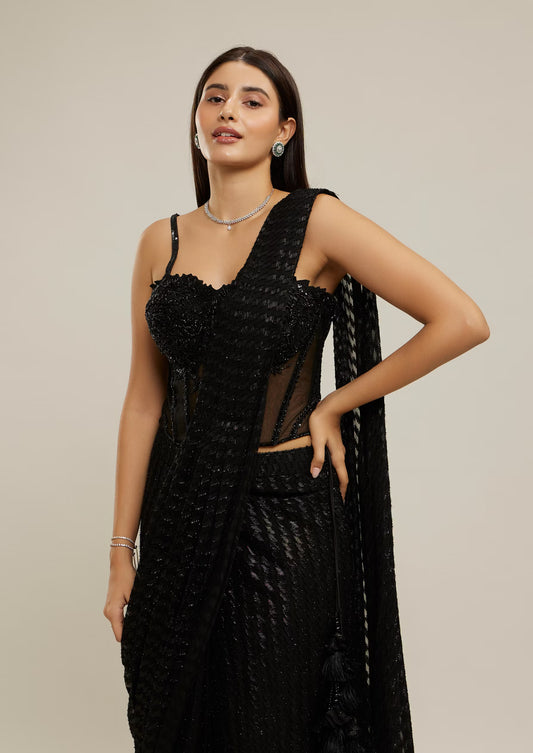 Draped Saree