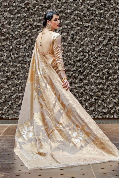 Grand Golden Banarasi Saree