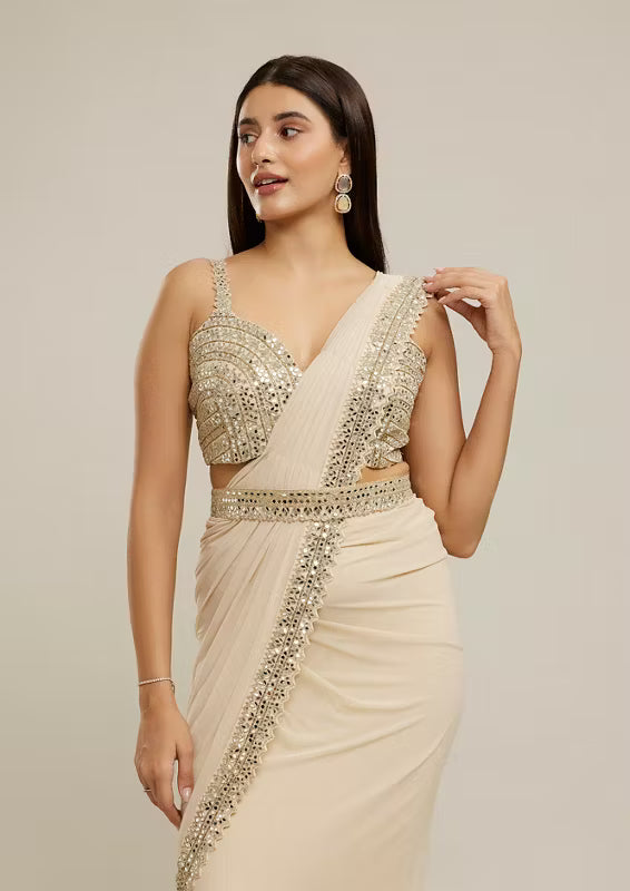 Draped Saree
