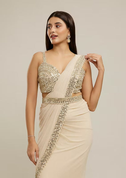 Draped Saree