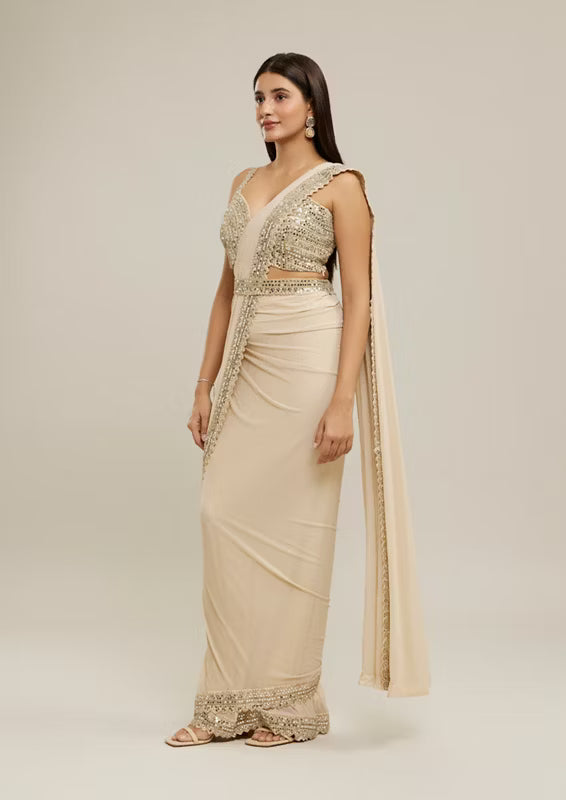 Draped Saree