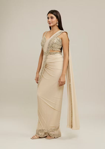 Draped Saree
