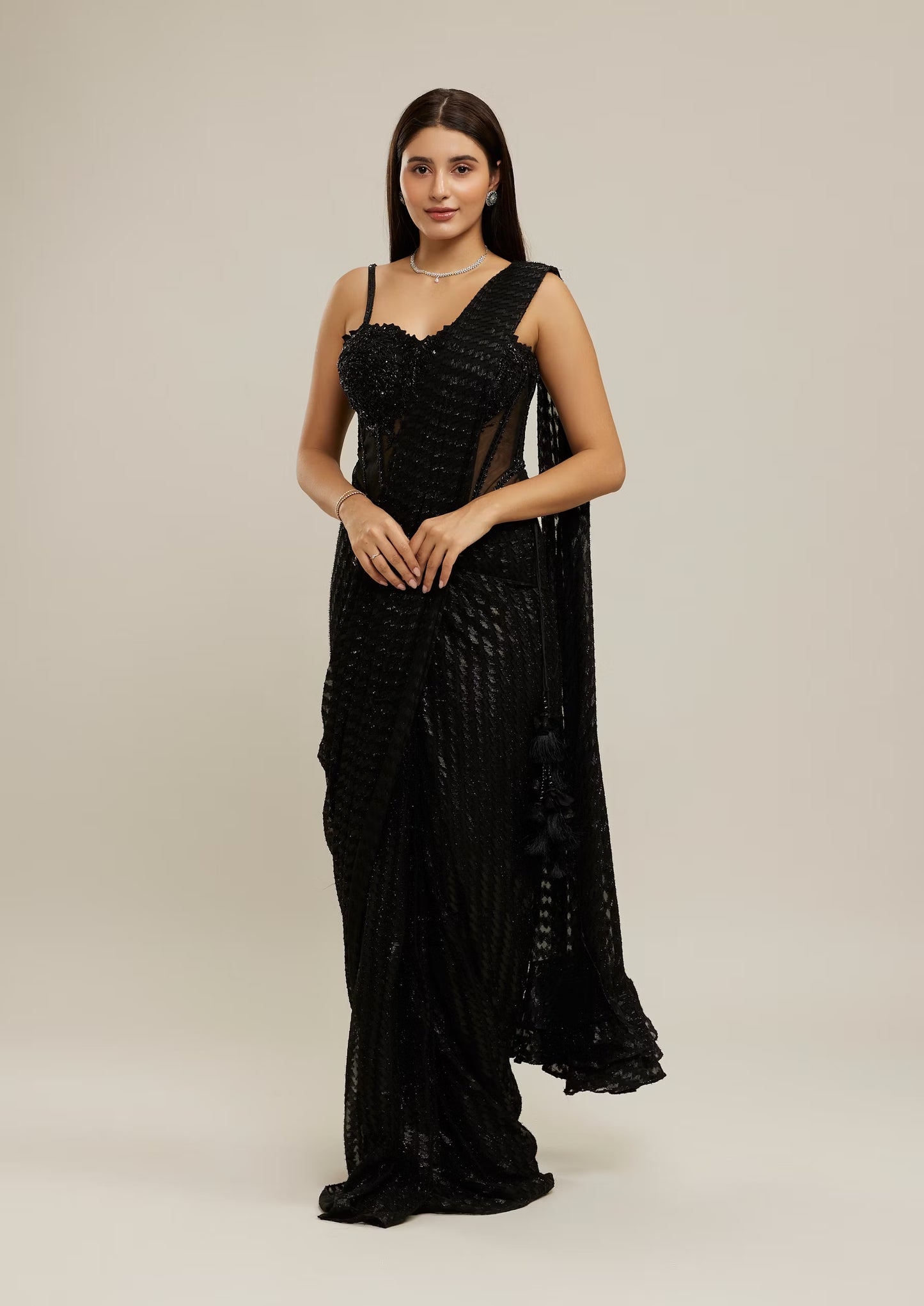 Draped Saree