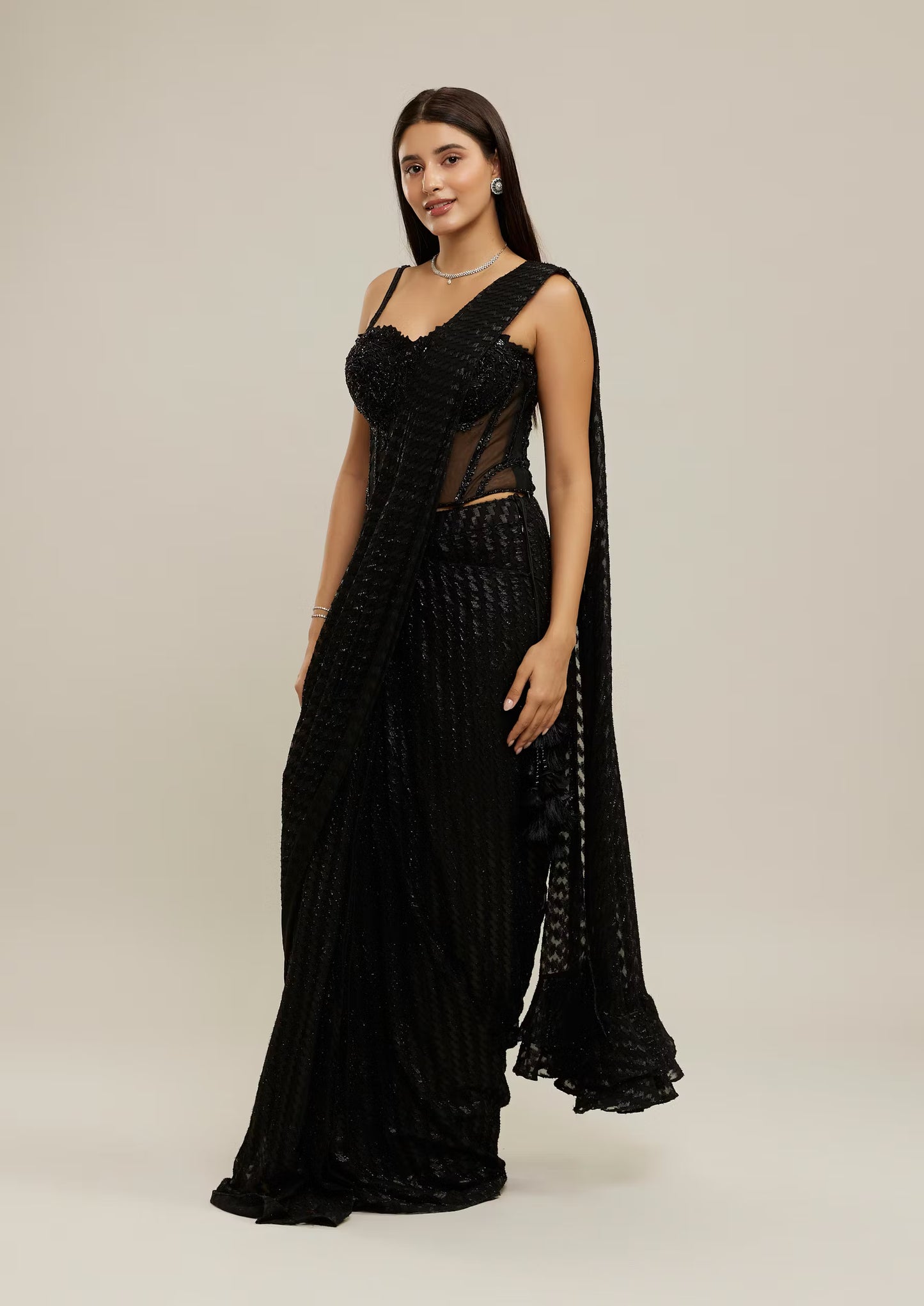 Draped Saree