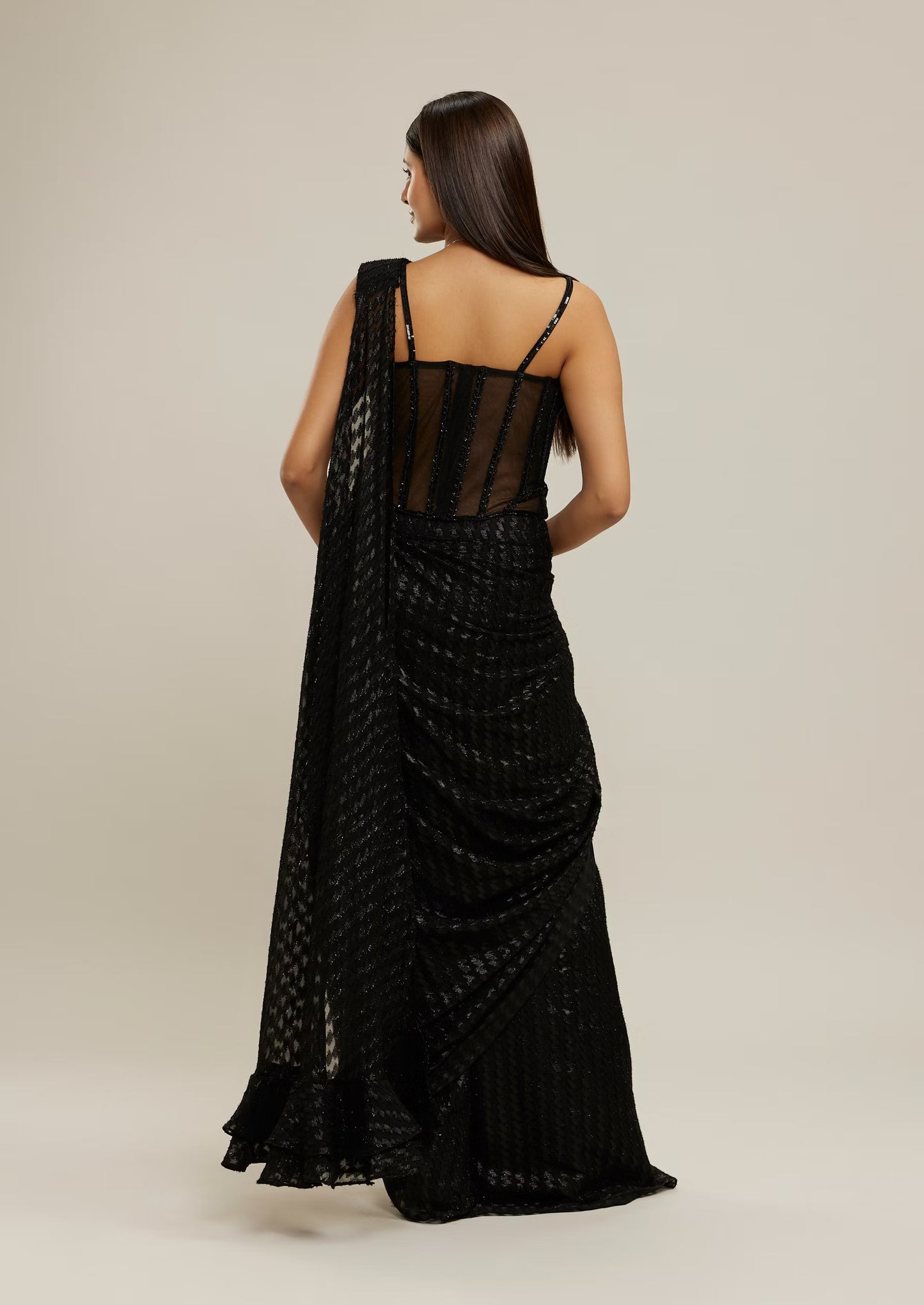 Draped Saree