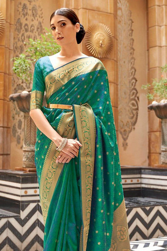 Castleton Green Banarasi Saree