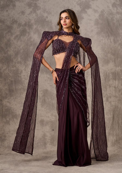 Draped Saree