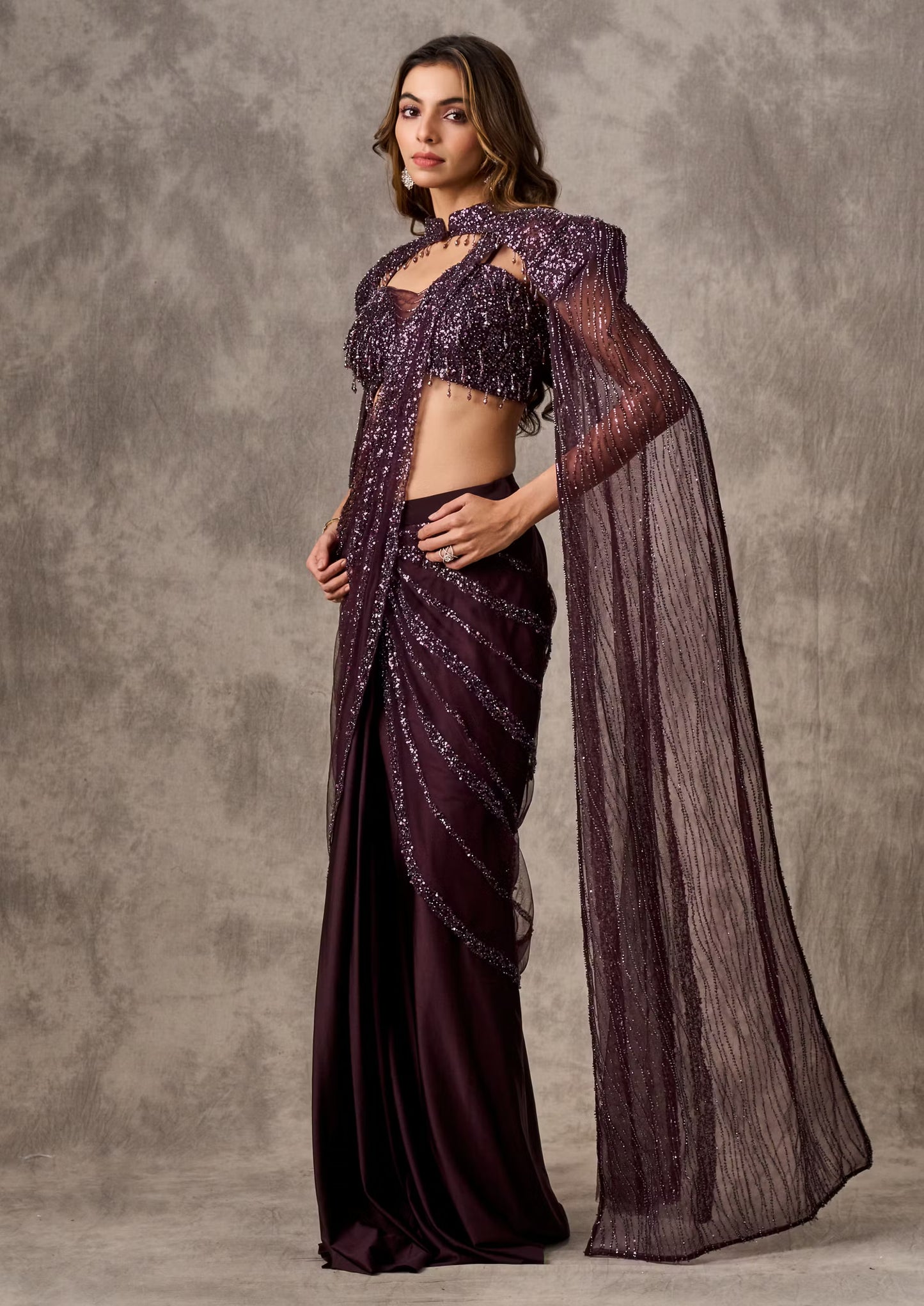 Draped Saree