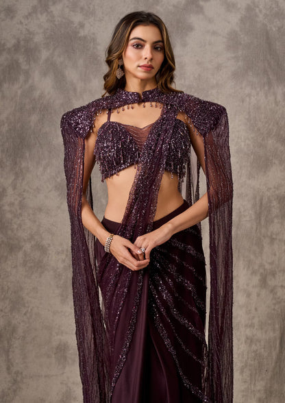 Draped Saree