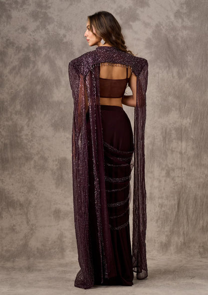 Draped Saree